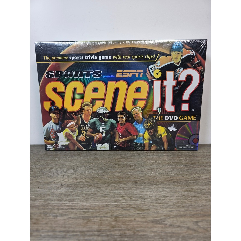 Scene It? Sports Powered by ESPN The DVD Game NEW and SEALED